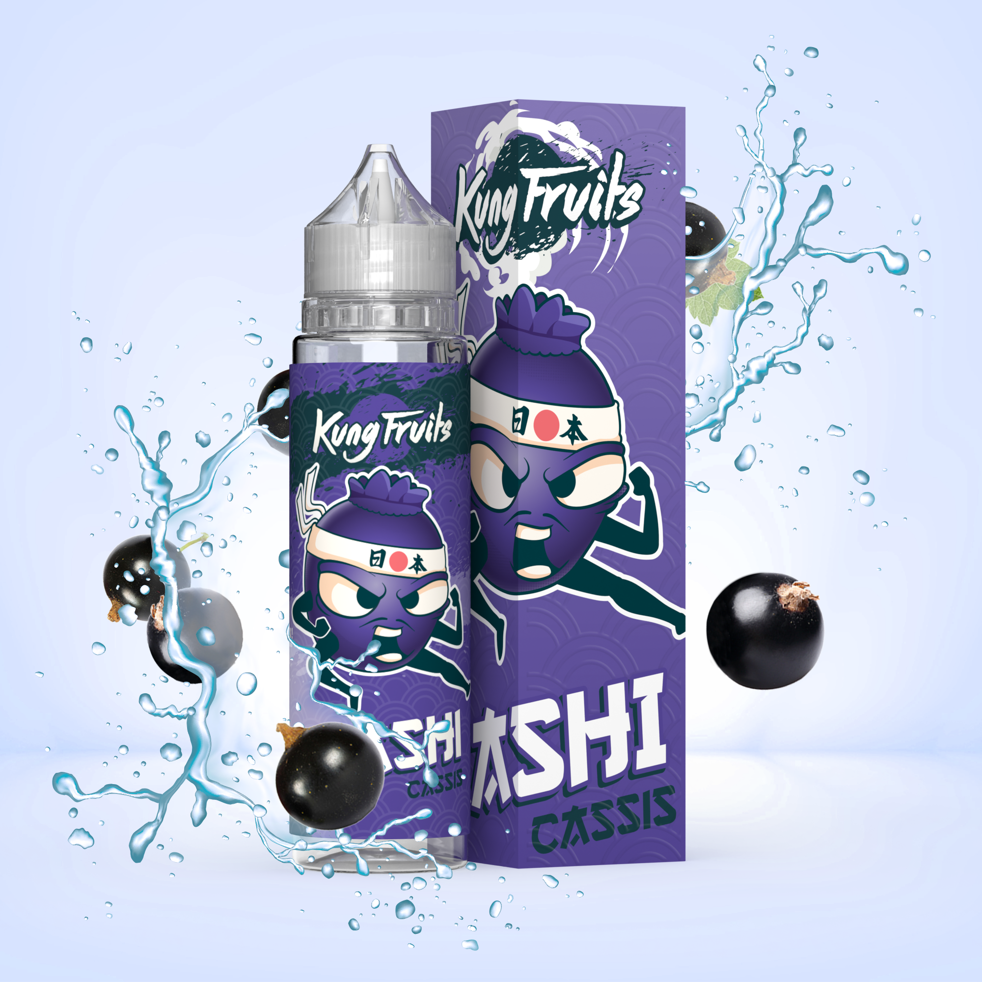 KASHI - E-liquide 50ml - KUNG FRUITS