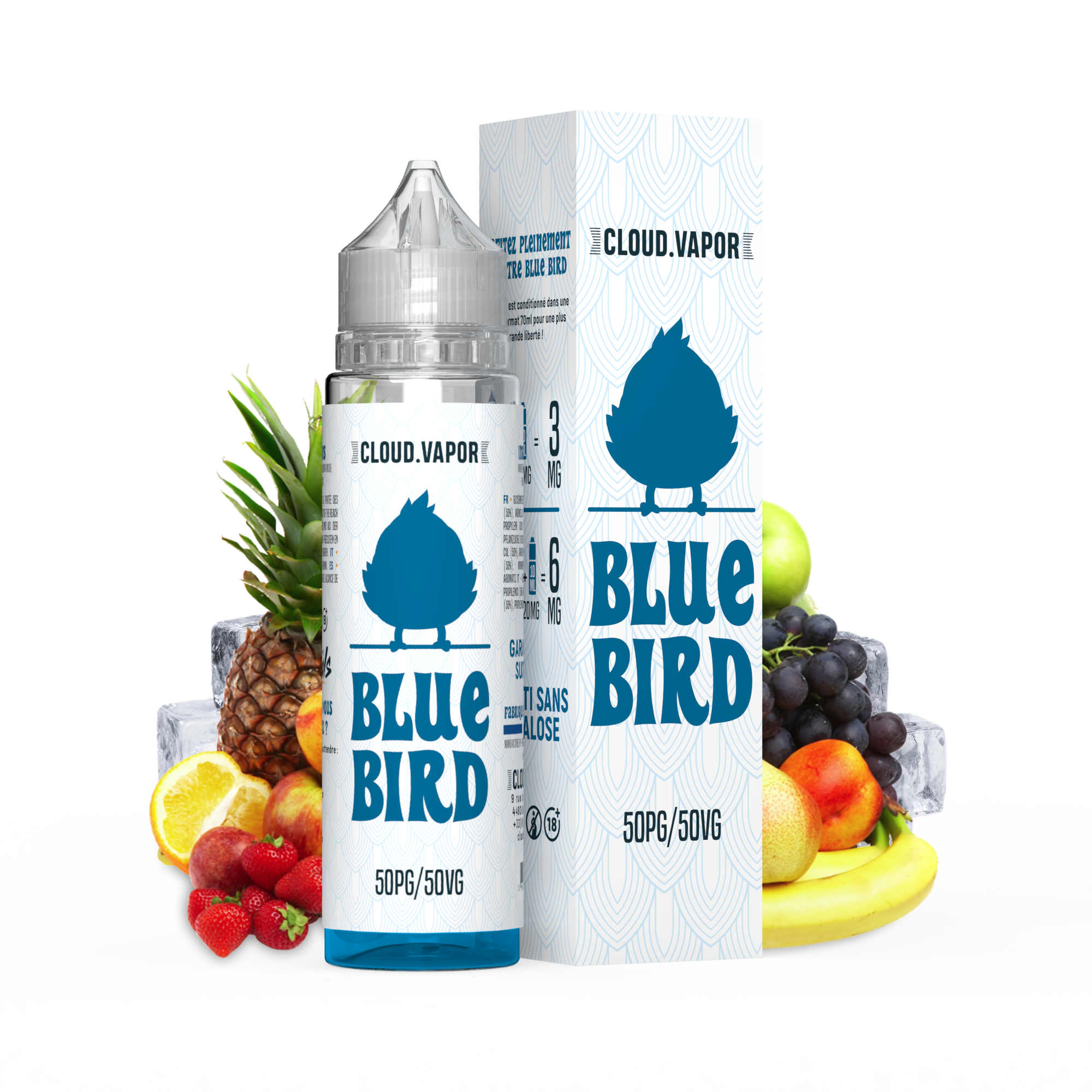 BLUE BIRD - E-liquide 50ml