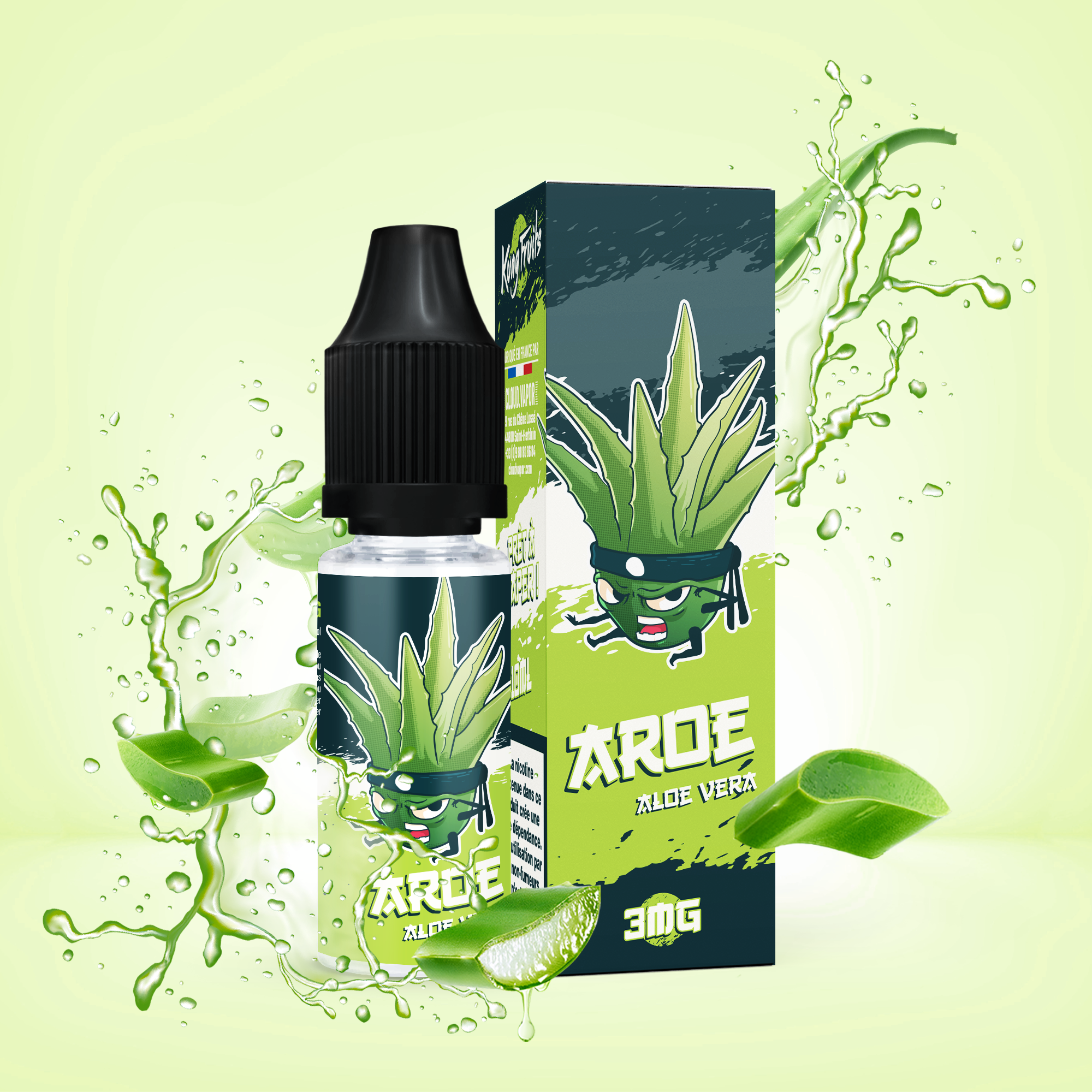 PACK AROE - E-liquide 10ml nicotiné x12