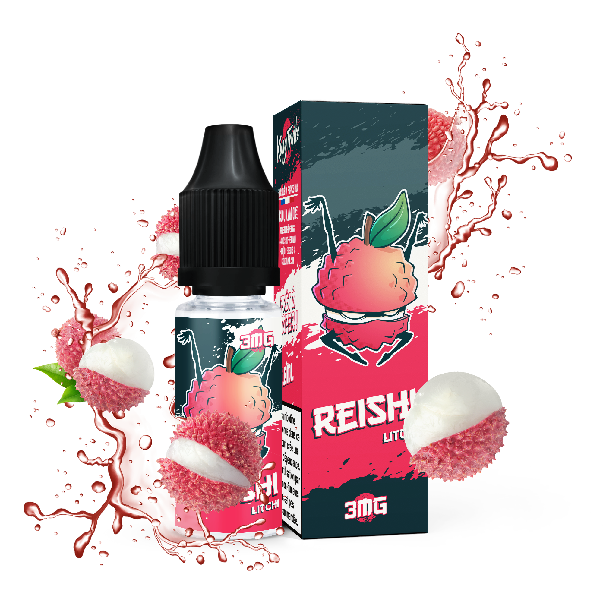 REISHI - E-liquide 10ml nicotiné