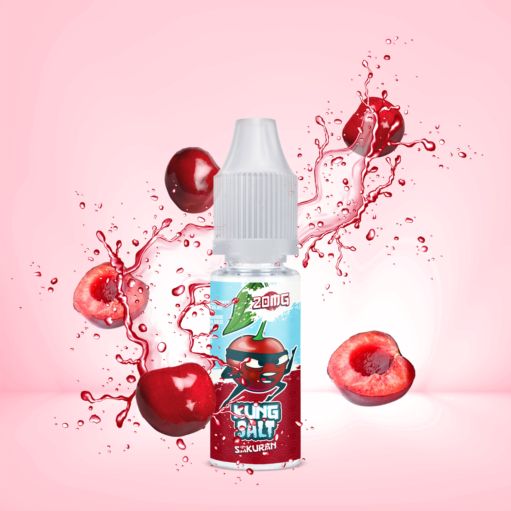 SAKURAN - E-liquide 10ml sel de nicotine