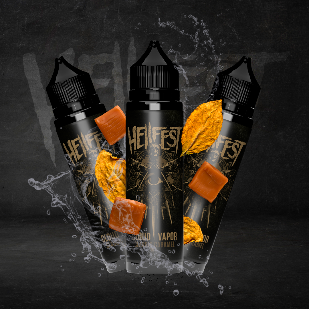 PACK XXL CLASSIC CARAMEL HELLFEST x CLOUD VAPOR