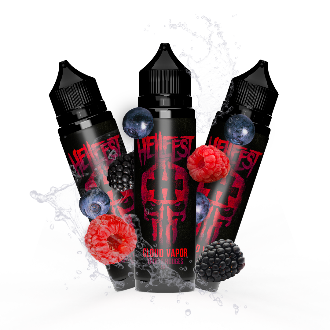 PACK XXL FRUITS ROUGES HELLFEST x CLOUD VAPOR