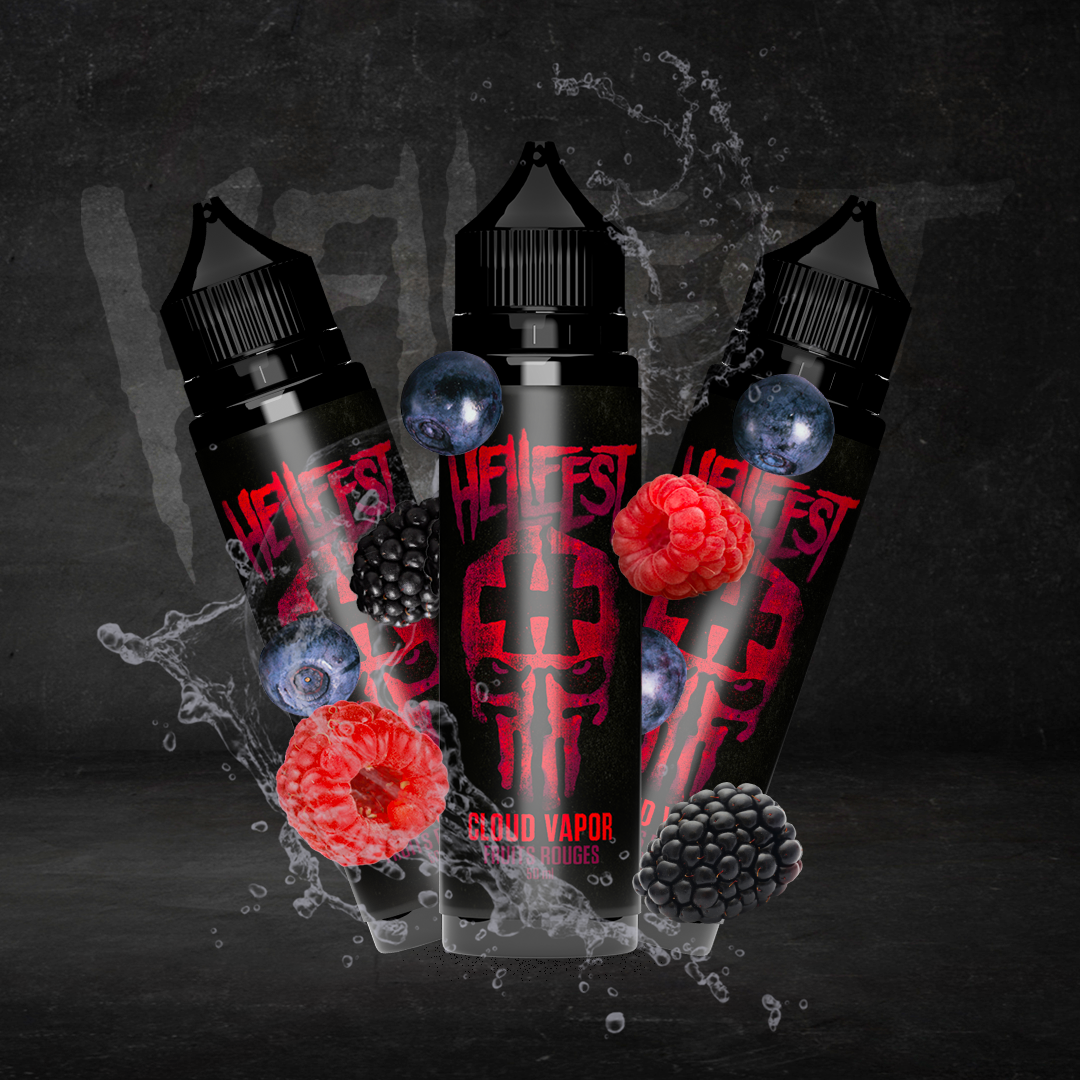 PACK XXL FRUITS ROUGES HELLFEST x CLOUD VAPOR