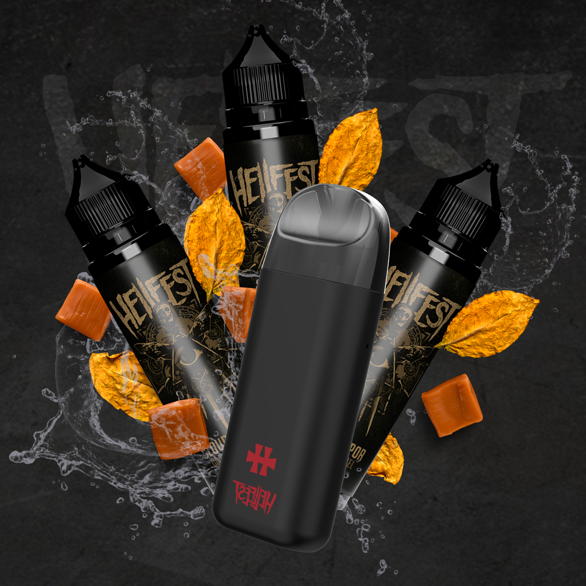 PACK XXL MINICAN X CLASSIC CARAMEL - HELLFEST X CLOUD VAPOR