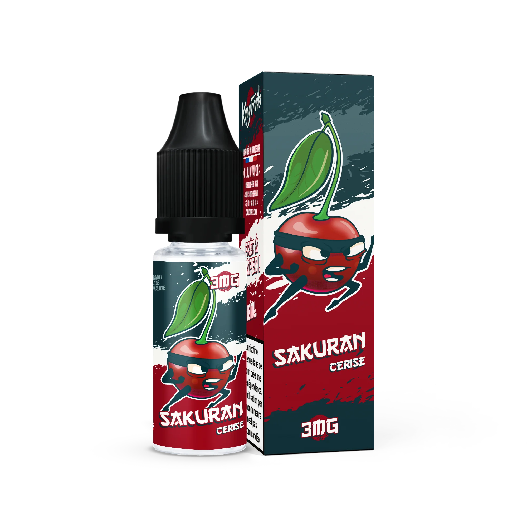 SAKURAN - E-liquide 10ml nicotiné