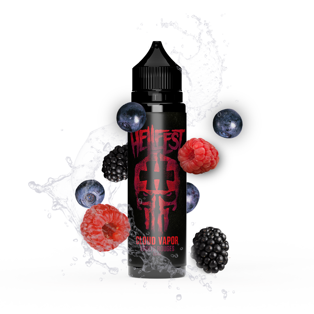FRUITS ROUGES HELLFEST x CLOUD VAPOR - E-liquide 50ML