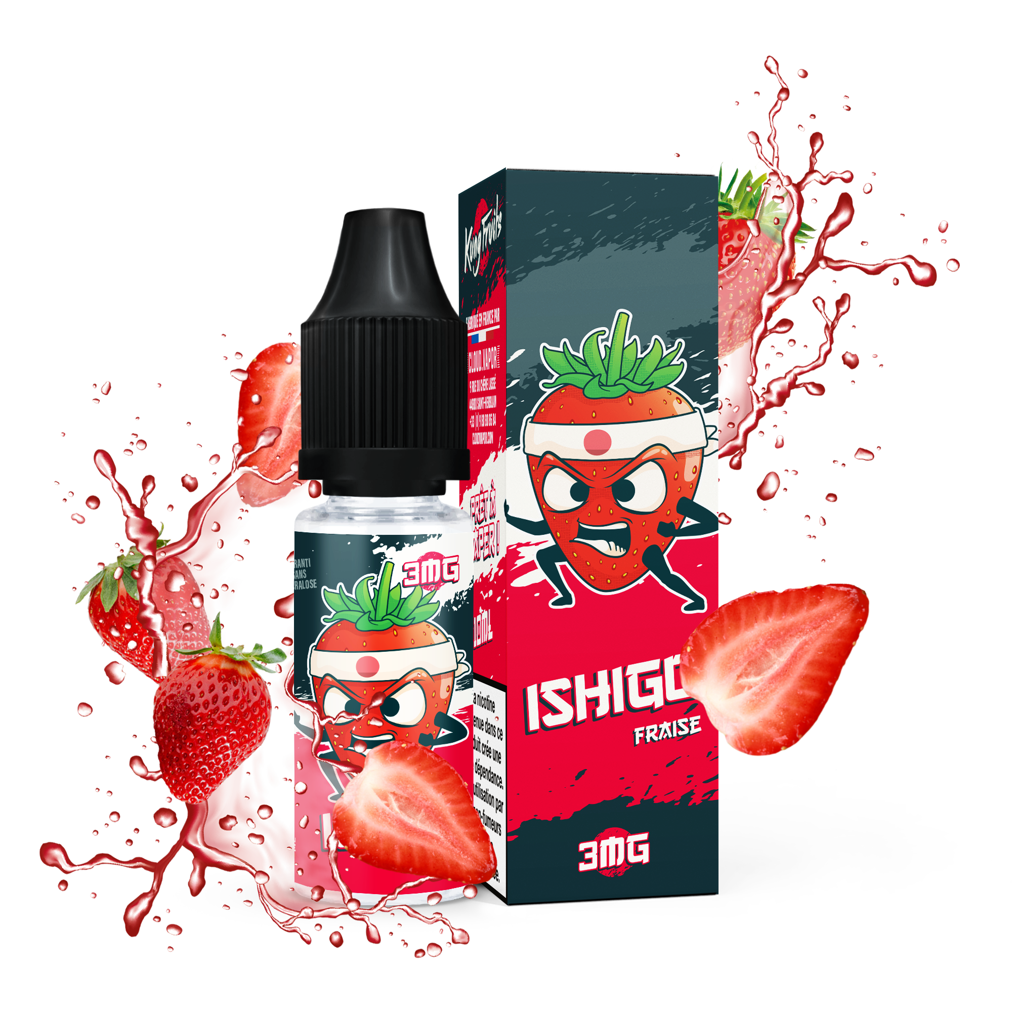 ISHIGO - E-liquide 10ml nicotiné