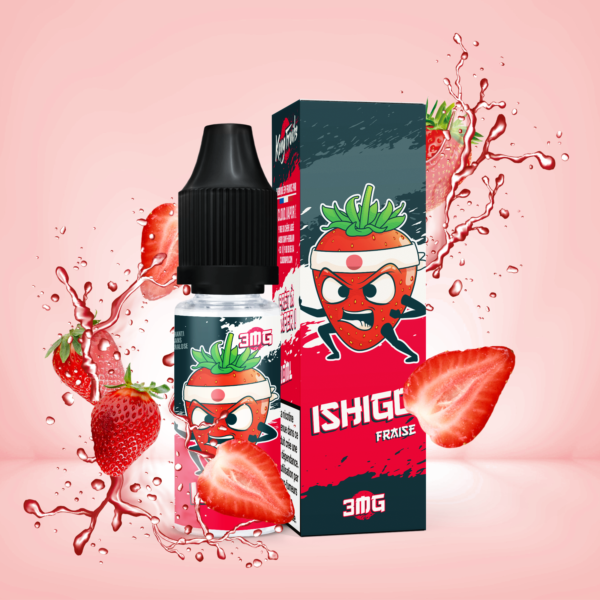 ISHIGO - E-liquide 10ml nicotiné