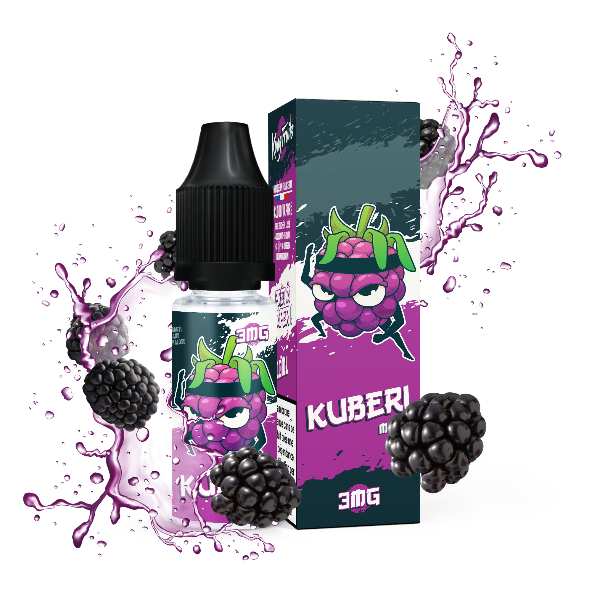 KUBERI - E-liquide 10ml nicotiné