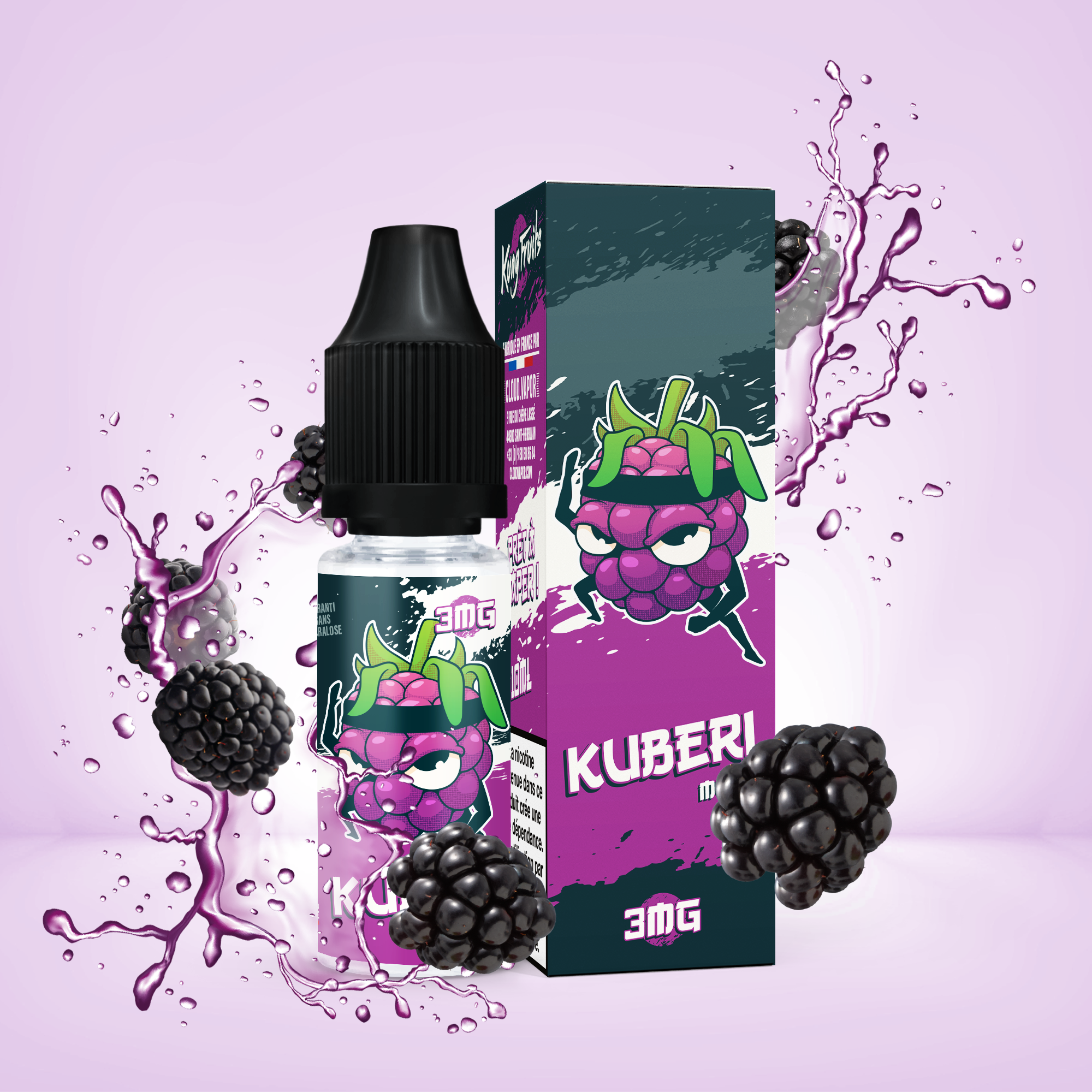KUBERI - E-liquide 10ml nicotiné