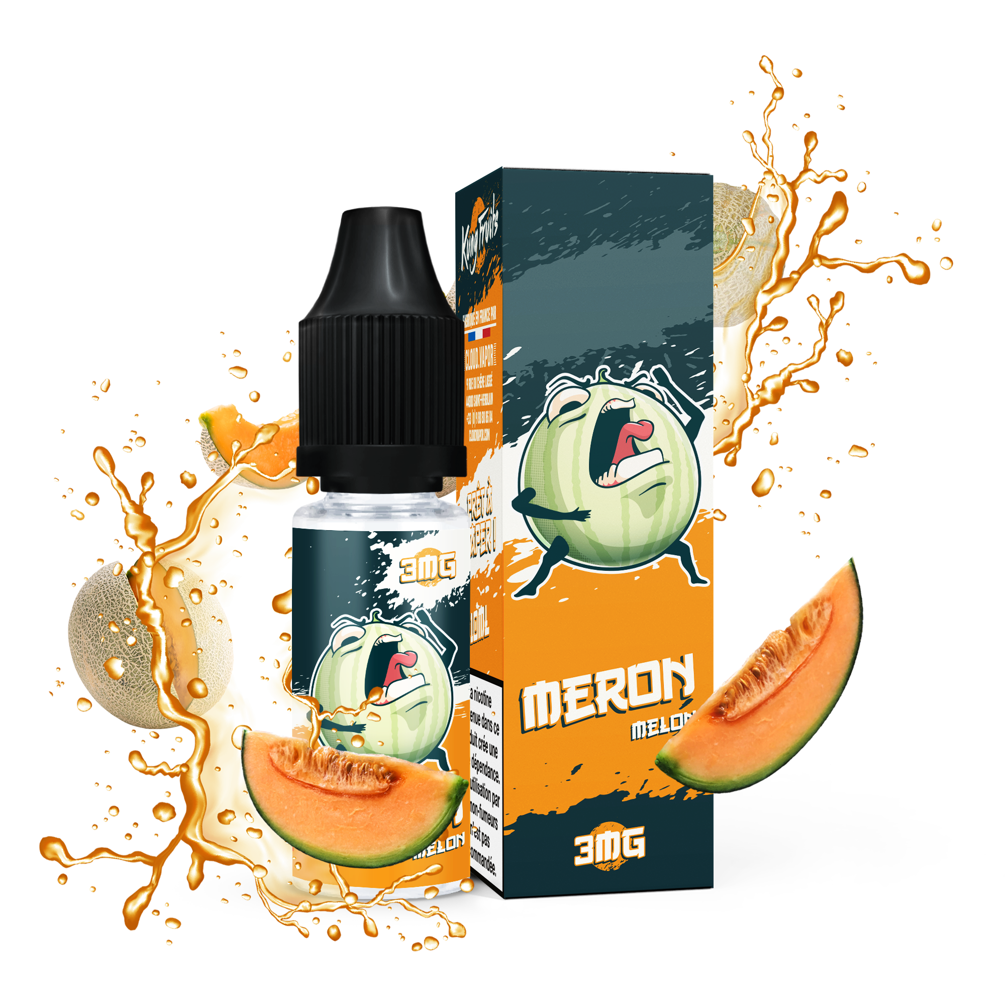 MERON -  E-liquide 10ml nicotiné