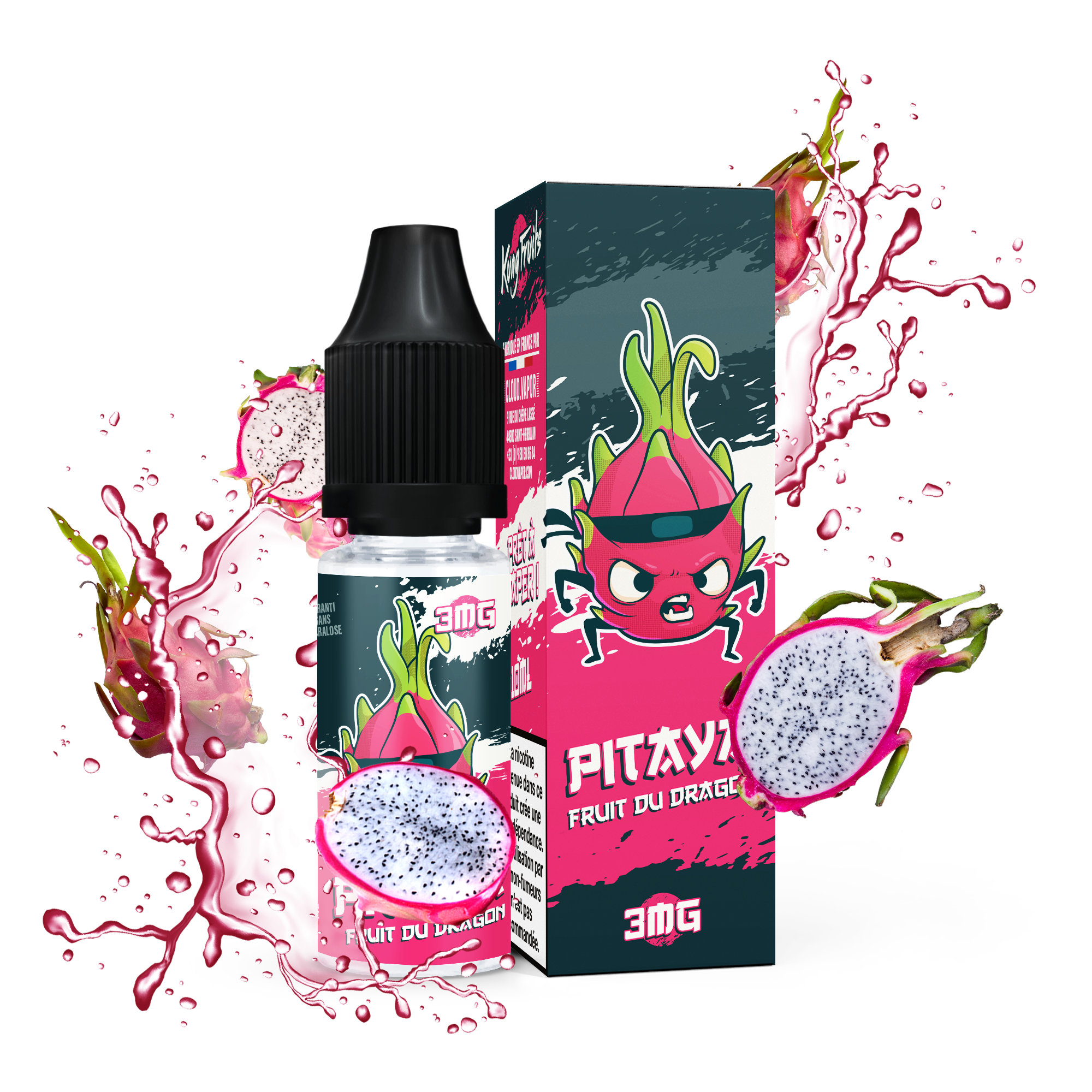 PITAYA - E-liquide 10ml nicotiné