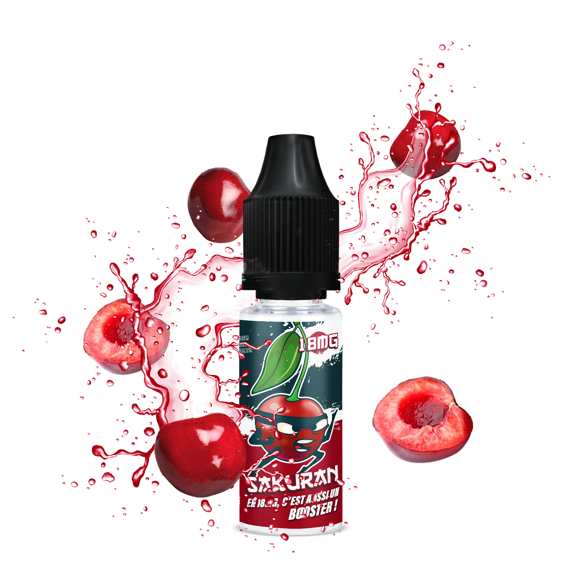 SAKURAN - E-liquide 10ml nicotiné