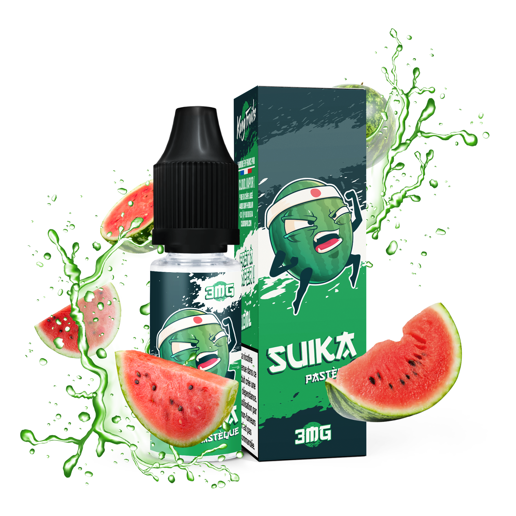 SUIKA -  E-liquide 10ml nicotiné