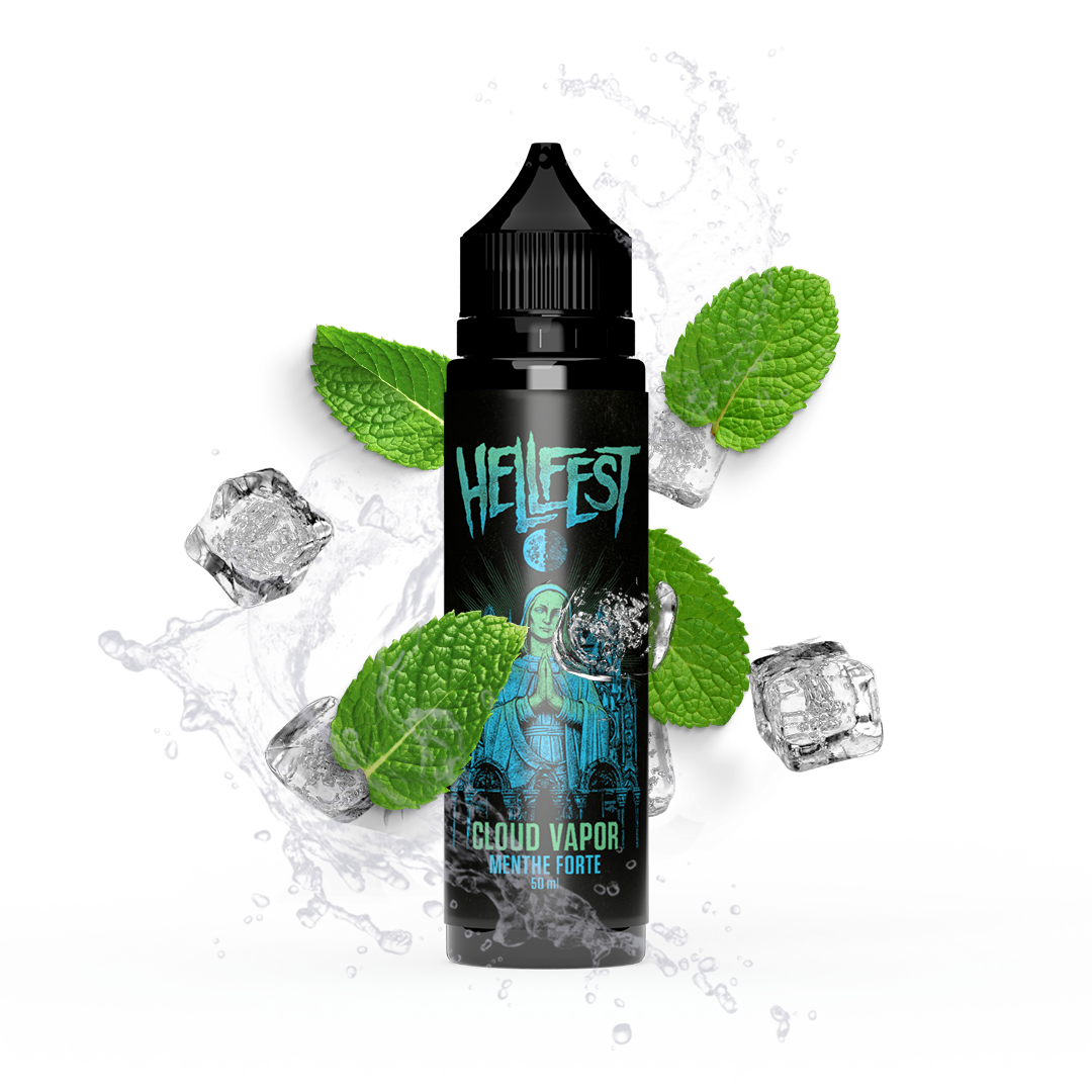 MENTHE FORTE HELLFEST x CLOUD VAPOR - E-liquide 50ML