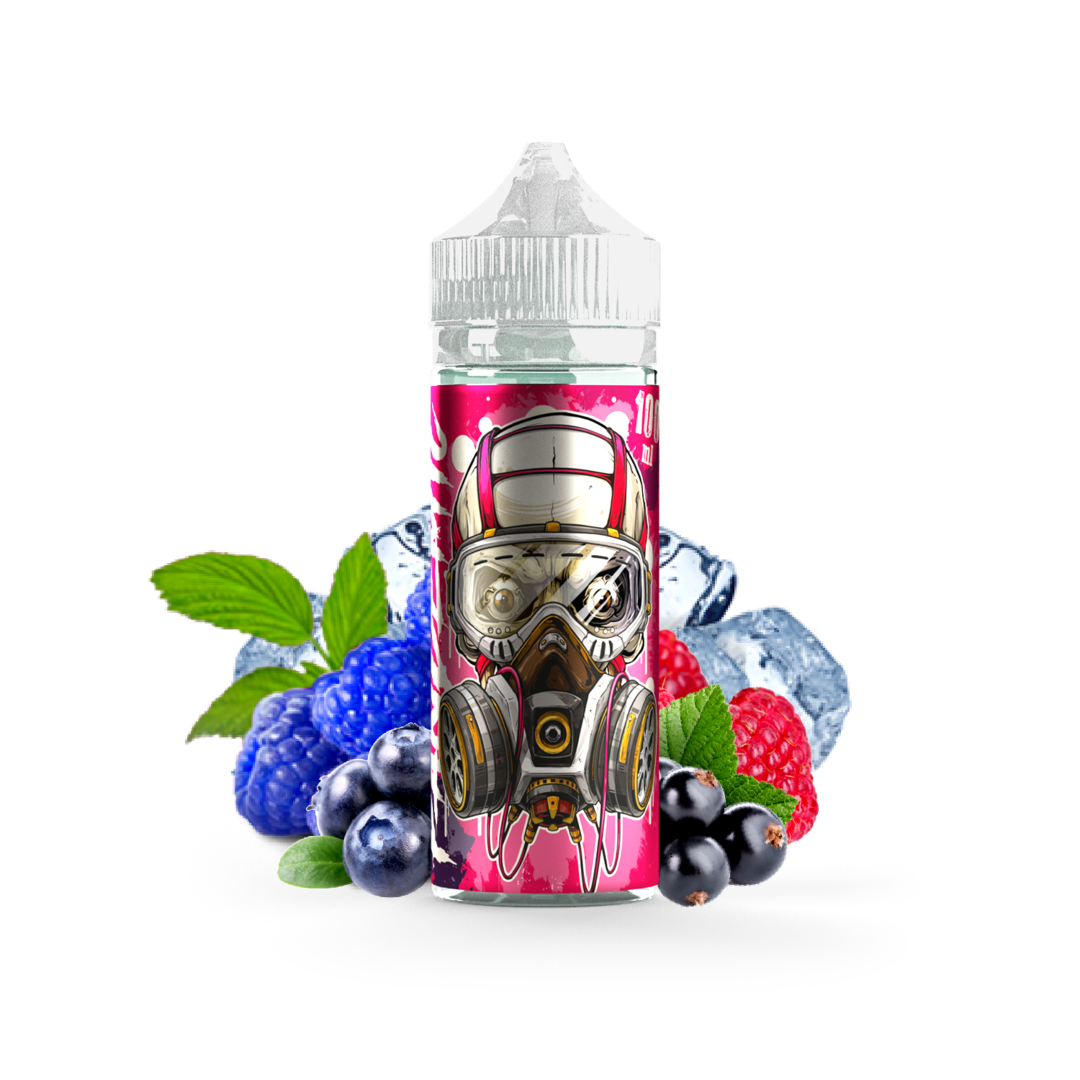 E-liquide Pandemic en format 100ml goût fruits rouges