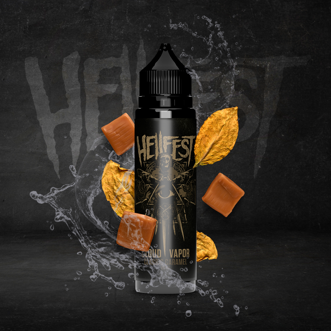 CLASSIC CARAMEL HELLFEST x CLOUD VAPOR - E-liquide 50ML