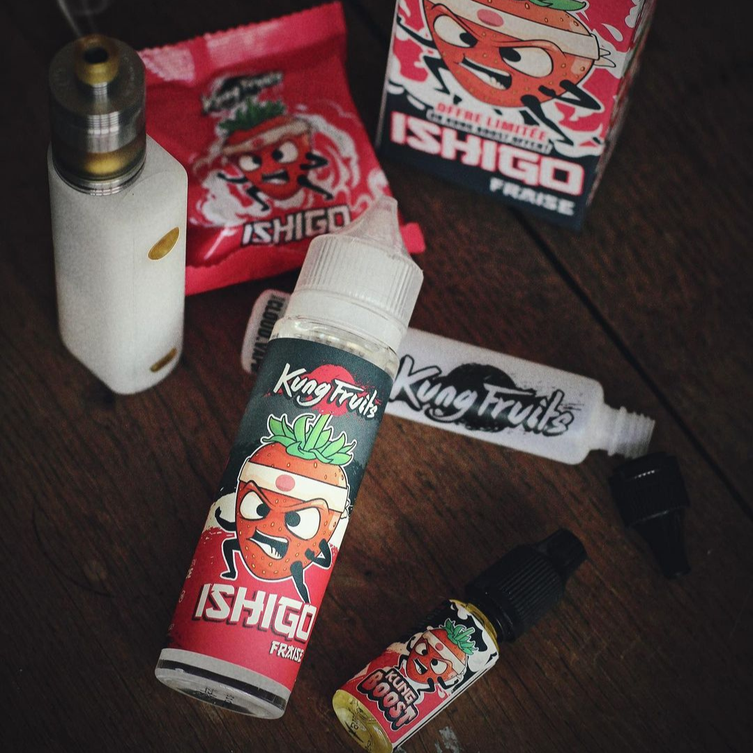 PACK ISHIGO - E-liquide 70ml + 1 KUNG BOOST OFFERT