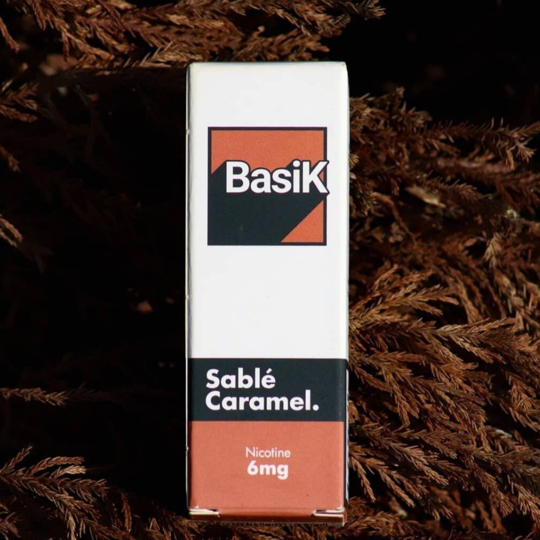 SABLÉ CARAMEL - E-liquide 10ml nicotiné