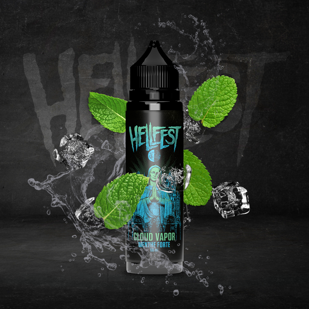 MENTHE FORTE HELLFEST x CLOUD VAPOR - E-liquide 50ML