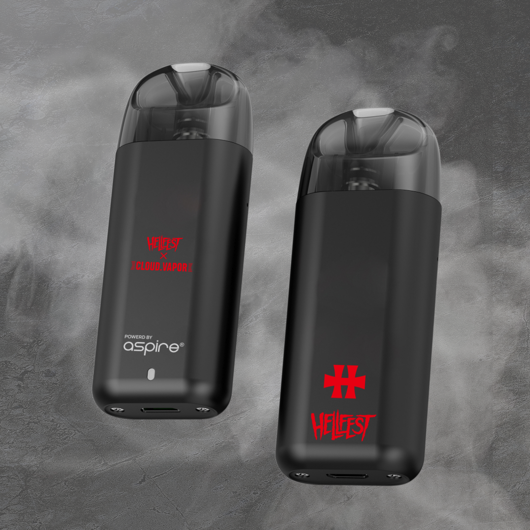 HELLFEST x CLOUD VAPOR - MINICAN - ECIGARETTE