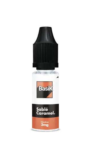 E-liquide Sablé caramel 10 mL - Basik