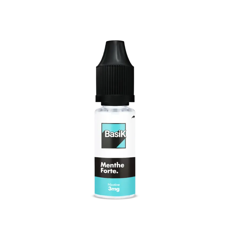 E-liquide Menthe forte 10 mL - Basik